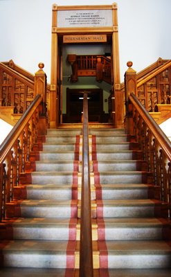 bishop museum stairs